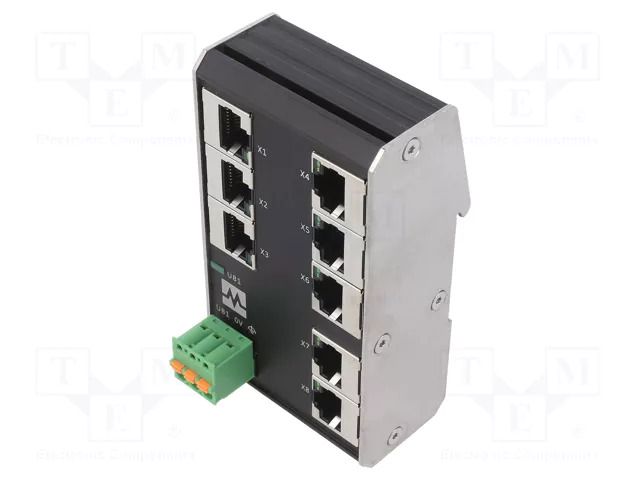 Switch Ethernet; unmanaged; Number of ports: 8; 9÷36VDC; RJ45 MURRELEKTRONIK MURR-58902