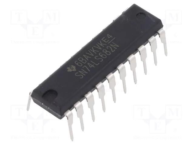 IC: digital; 8bit,comparator; THT; DIP20; 74LS; 4.75÷5.25VDC; tube TEXAS INSTRUMENTS SN74LS682N