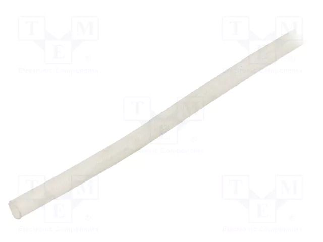 Insulating tube; fiberglass; natural; max.180°C; Øint: 3.5mm SYNFLEX HGS-3.5-NA-100