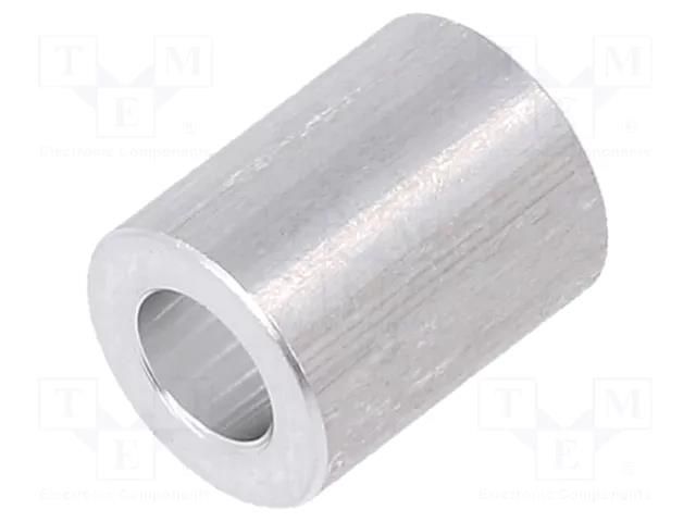 Spacer sleeve; 10mm; cylindrical; aluminium; Out.diam: 8mm DREMEC DR338/4.3X10