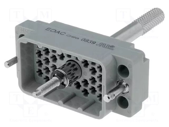 Connector: rectangular; 516; plug; hermaphrodite; PIN: 38; 2kV EDAC 516-038-000-301