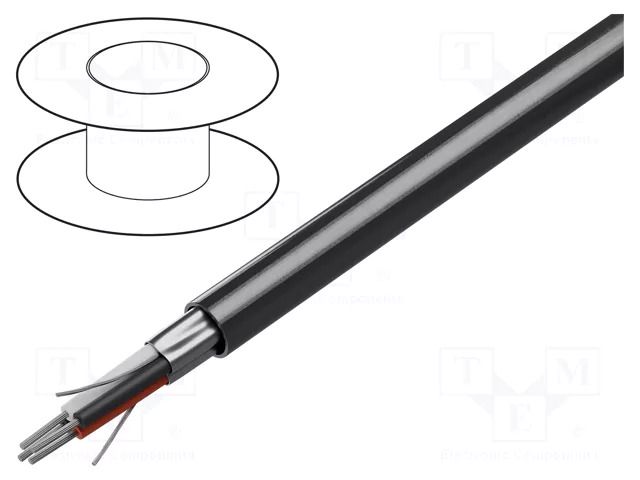 Wire; 2x2x24AWG; RS232,RS422; stranded; Cu; Insulation: PVC; chrome BELDEN 9729.00305
