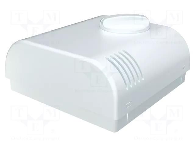 Enclosure: wall mounting; X: 80mm; Y: 80mm; Z: 33.3mm; ABS; white ITALTRONIC IT-61.6030003