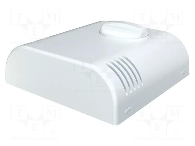 Enclosure: wall mounting; X: 80mm; Y: 80mm; Z: 25mm; ABS; white ITALTRONIC IT-61.6080000