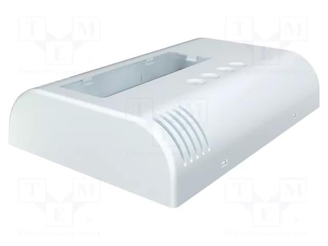 Enclosure: wall mounting; X: 80mm; Y: 120mm; Z: 25mm; ABS; white ITALTRONIC IT-61.6090004