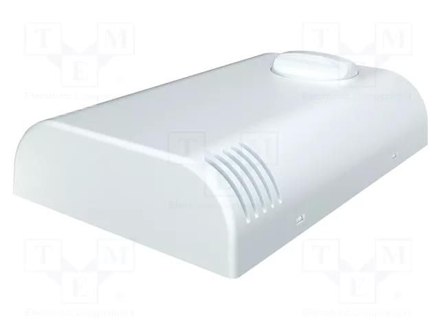 Enclosure: wall mounting; X: 80mm; Y: 120mm; Z: 25mm; ABS; white ITALTRONIC IT-61.6091000