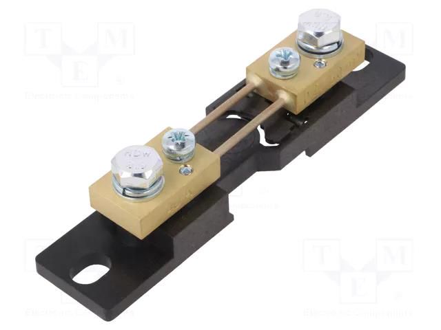 Current shunt; 40A; Class: 0.2; 60mV; for DIN rail mounting LUMEL B2-06040A0A0100M0