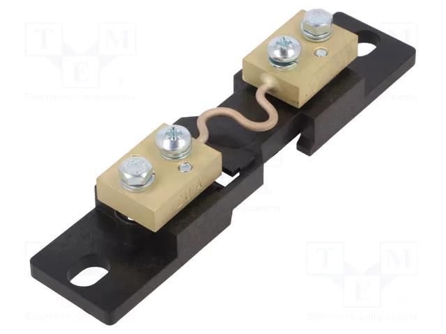 Current shunt; 20A; Class: 0.2; 100mV; for DIN rail mounting LUMEL B6-10020A0A01A1M0