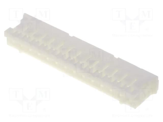 Connector: wire-board; plug; female; PIN: 14; NXG; Pitch: 2mm; 1x14 NINIGI NXG-14