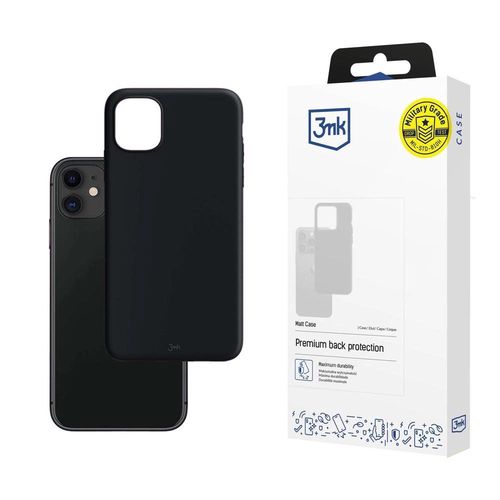 Apple iPhone 11 - 3mk Matt Case black, 3mk Protection 5903108231978 5903108231978