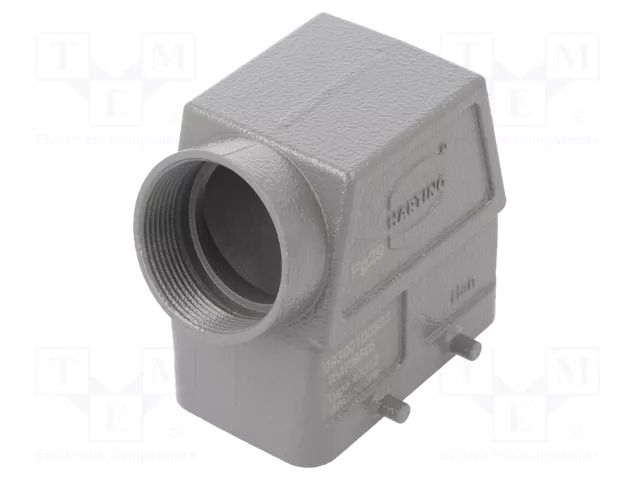Enclosure for connectors: HDC; Type: high; Gland: PG29 HARTING 09300100523