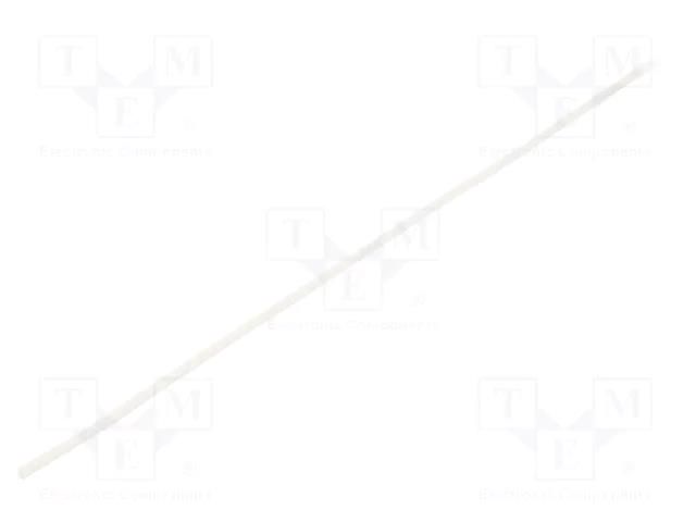 Insulating tube; fiberglass; natural; max.180°C; Øint: 1mm SYNFLEX HGS-1-NA-200