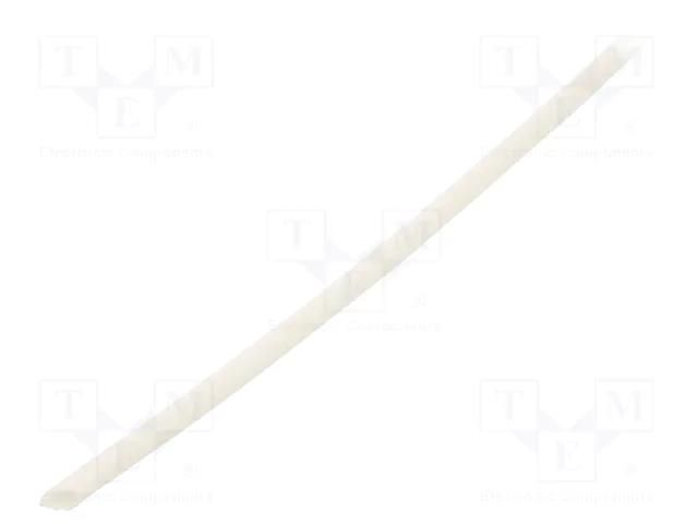 Insulating tube; fiberglass; natural; max.180°C; Øint: 4mm SYNFLEX HGS-4-NA-100