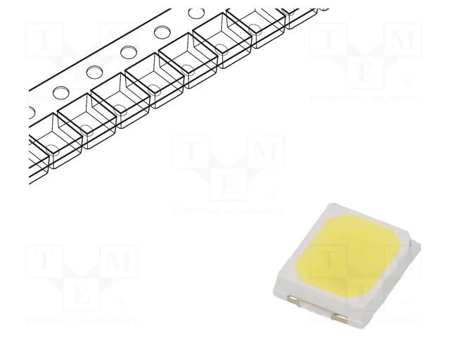 LED; SMD; 2835; white; 24÷26lm; 5700-6000(typ)-6500K; 120°; 60mA FORYARD FYLS-2835UWC6-0.2W