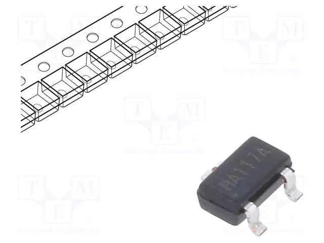 Sensor: magnetic field; 1.7÷5.5VDC,3VDC; 2Hz; 2.9x1.6x1.2mm; PCB COTO TECHNOLOGY RR122-1B12-511