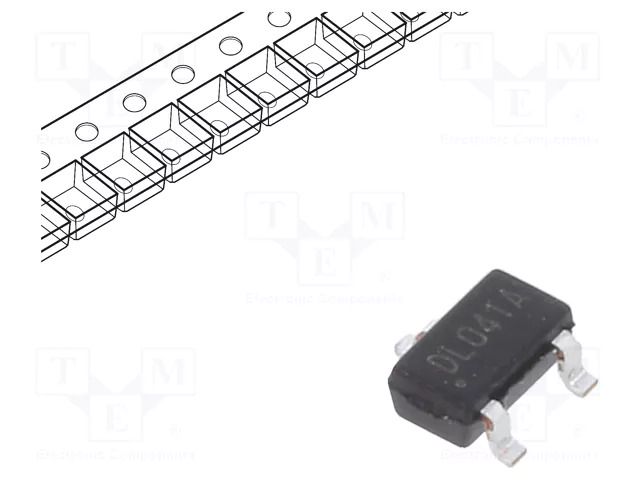 Sensor: magnetic field; 1.7÷5.5VDC,3VDC; 20Hz; 2.9x1.6x1.2mm COTO TECHNOLOGY RR122-2E32-511