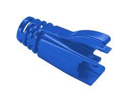 STRAIN RELIEF BOOT, THERMOPLASTIC, BLU 450-015