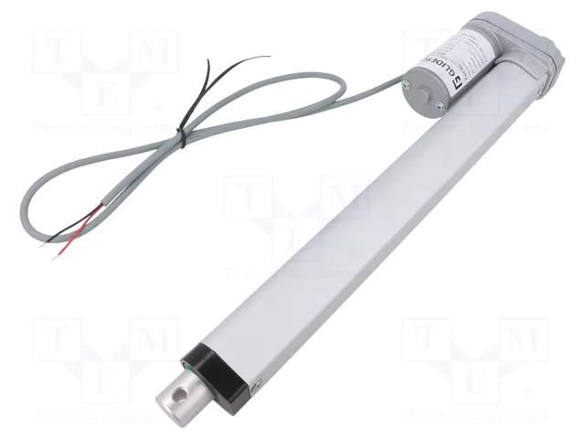Motor: DC; 12VDC; 7A; 5: 1; 254mm; Features: linear actuator; IP65 POLOLU POLOLU-4958