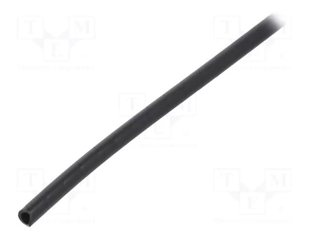 Spiral wrapping; ØBundle : 5÷20mm; polyetylene; black; L: 30m HELLERMANNTYTON SBPE4-PE-BK