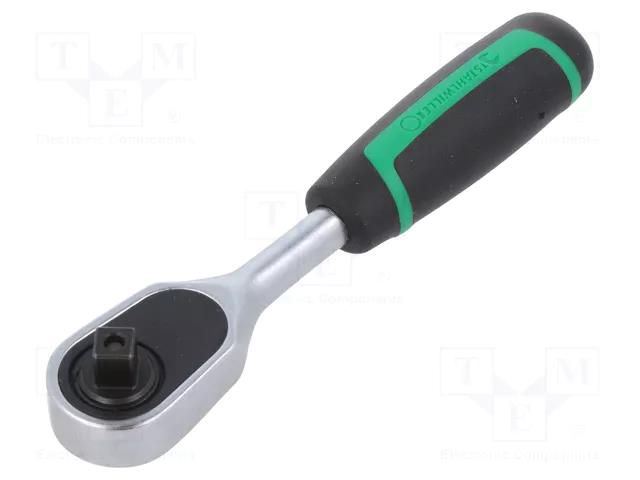 Rattle; 1/4"; with switch; 117mm; Teeth: 80 STAHLWILLE ST-11111020