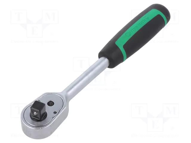Rattle; 3/8"; with switch; 193mm; Teeth: 30 STAHLWILLE ST-12111010