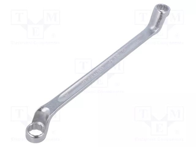 Wrench; box; 14mm,15mm; chromium plated steel; L: 245mm; offset STAHLWILLE ST-41041415