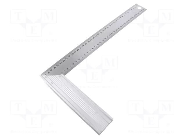 Try square; 400x200mm; fitted with graduated scale STANLEY STL-1-45-687