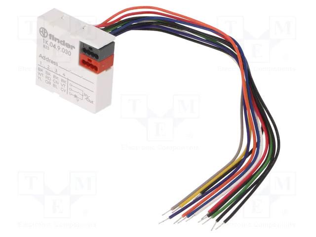 Interface; 30VDC; IP40; -5÷45°C; IN: 4; Connection: KNX; KNX FINDER 1K.04.9.030