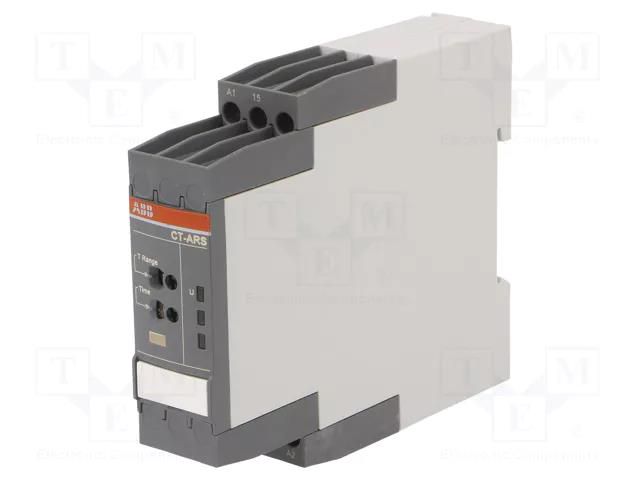 Timer; 0,05s÷300h; SPDT; 24÷240VAC; 24÷240VDC; -20÷60°C; IP20 ABB 1SVR730120R3100