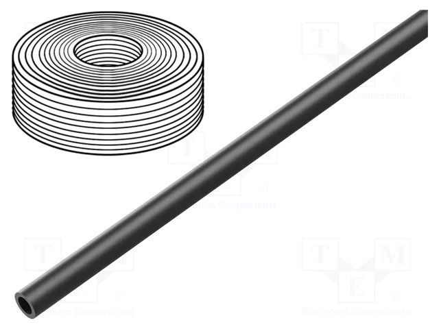 Pneumatic tubing; -0.95÷10bar; PUN-H; Tube in.diam: 8mm; black FESTO PUN-H-12X2-SW