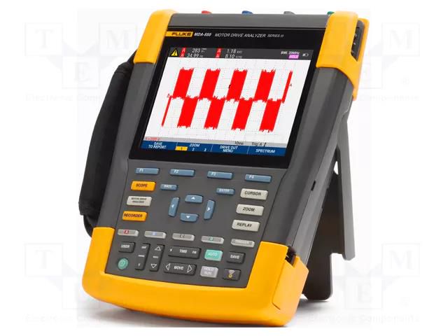 Meter: motor drive analyzer; 500MHz; colour,LCD; Ch: 4; automotive FLUKE FLK-MDA-550-III