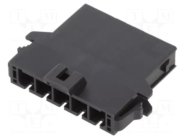 Connector: wire-wire; plug; male; PIN: 5; Mega-Fit; straight; 23A MOLEX MX-213814-1105