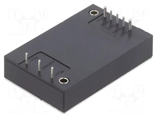 Converter: DC/DC; 150W; Uin: 18÷75VDC; Uout: 12VDC; Iout: 12.5A; THT XP POWER QSC15048S12