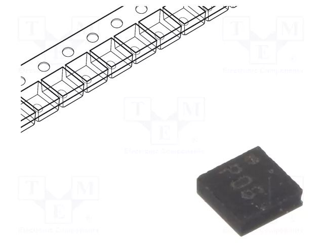 Sensor: magnetic field; 1.7÷5.5VDC,3VDC; 10Hz; 1.45x1.45x0.44mm COTO TECHNOLOGY RR122-1A22-512