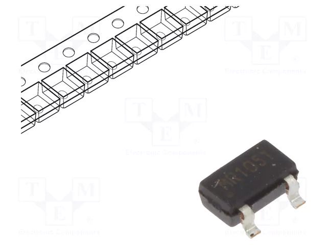 Sensor: magnetic field; 1.7÷5.5VDC,3VDC; Kind of sensor: bipolar COTO TECHNOLOGY RR122-3C72-511