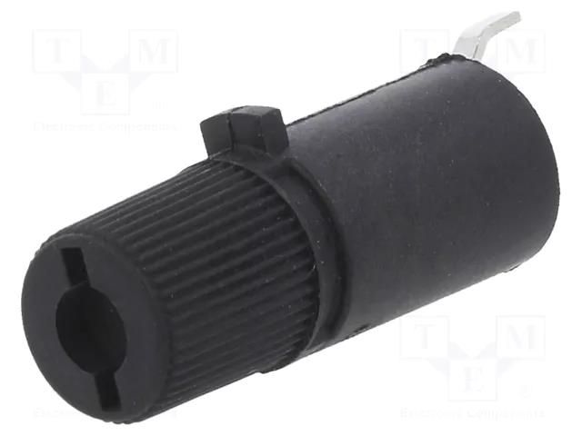 Adapter; -25÷70°C; 6.3A; thermoplastic; UL94V-0; black; 5mΩ; 250VAC LITTELFUSE 83700000005