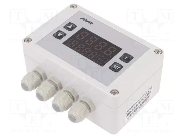 Automation module: regulator; -1999÷9999; SPDT; OUT 2: SPST-NO APAR AR632BPPSWA
