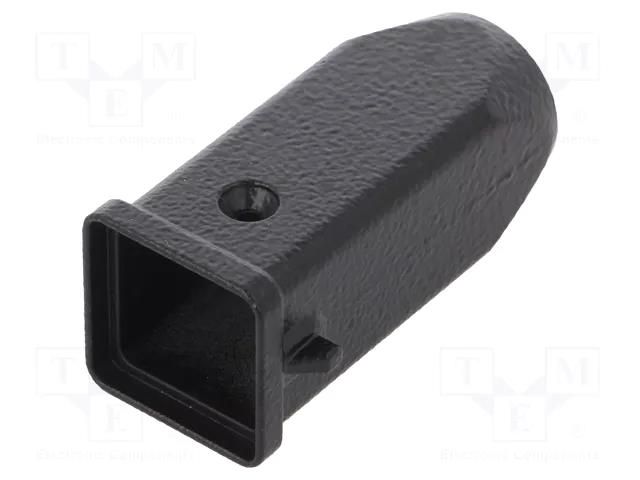 Enclosure for connectors: HDC; size 21.21; for cable; for latch ILME CKAW03V