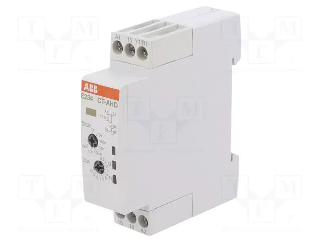 Timer; 0,05s÷100h; SPDT; 24÷240VAC; 24÷48VDC; -20÷60°C; IP20 ABB 1SVR500110R0000