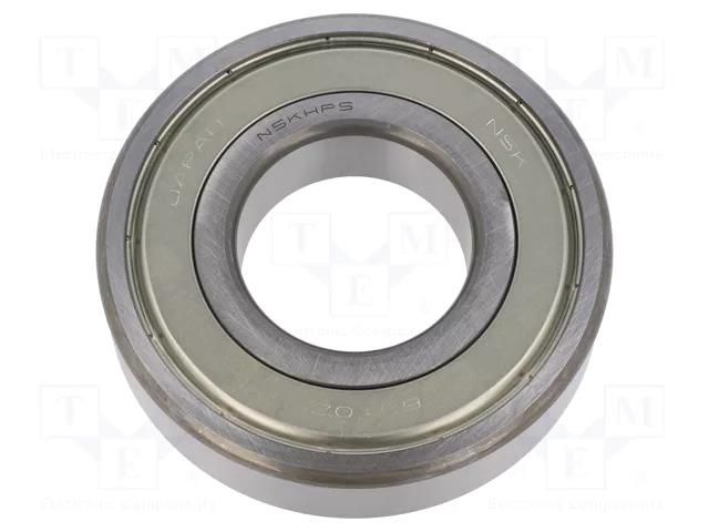 Bearing: ball; Øint: 50mm; Øout: 110mm; W: 27mm; bearing steel NSK NSK6310-ZZ-CM