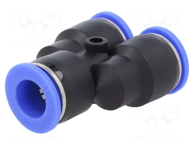 Push-in fitting; Y-Yap spliYYer; -0.95÷15bar; PBT; BLUELINE PNEUMAT 140.012