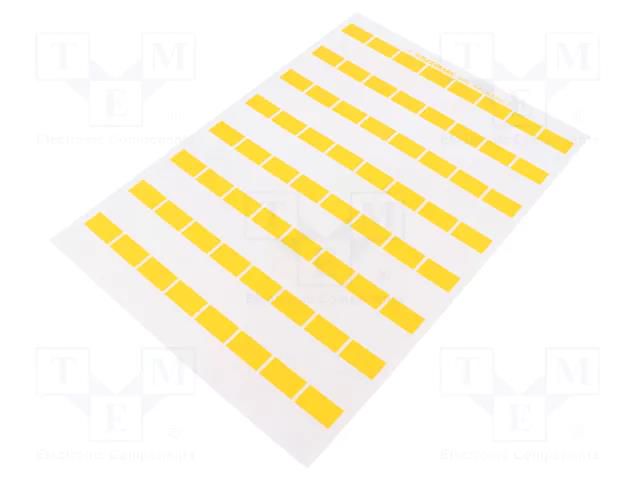 Label; 25mm; 33.5mm; yellow; self-adhesive; FLEXIMARK®; 10s; Ø: 7mm LAPP LP-83256142