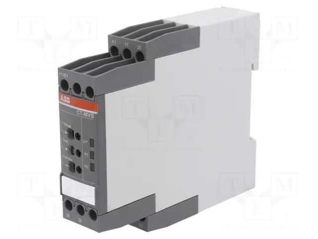 Timer; 0,05s÷300h; DPDT; 24÷240VAC; 24÷48VDC; -20÷60°C; IP20 ABB 1SVR730020R3300