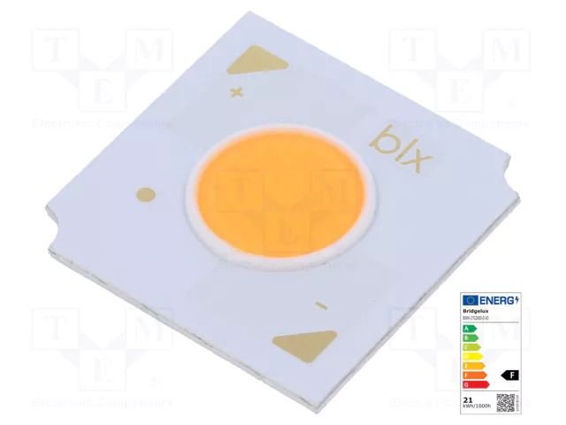 Power LED; white warm; COB; 25.6W; 2700K; 2819lm; 120°; CRImin: 90 BRIDGELUX BXRH-27G3000-D-83