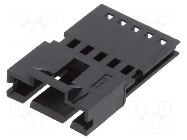 Connector: wire-wire; plug; male; PIN: 5; AMPMODU MTE; crimped; 1x5 TE Connectivity 103653-4