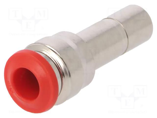 Push-in fitting; reductive; -0.99÷20bar; nickel plated brass AIGNEP 50700-8-6