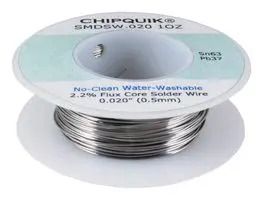 Small Spool Solder Wire-63/37 Tin/Lead SMDSW .020 1OZ