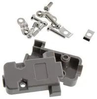 D SUB BACK SHELL, 180DEG, SIZE DC, ABS 977-037-020R121