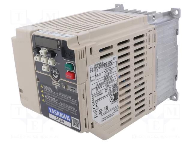 Vector inverter; Max motor power: 0.75/1.1kW; Usup: 200÷240VAC YASKAWA CIPR-GA50CB006EBAA