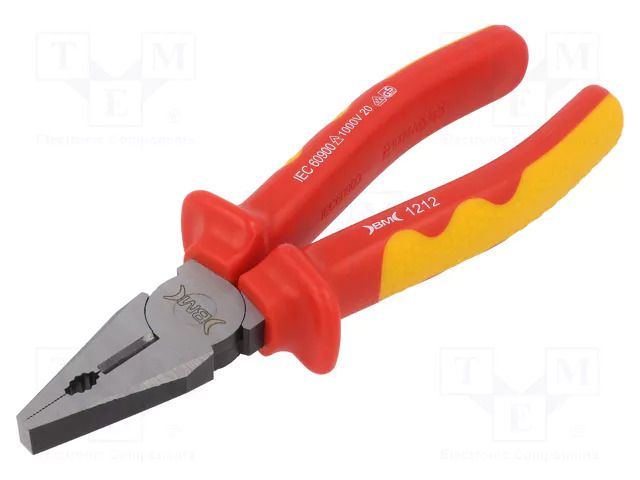 Pliers; insulated,universal; 180mm BM GROUP BM1212
